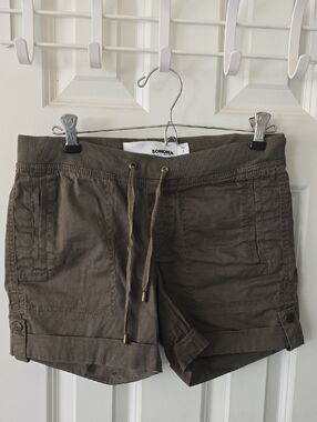 Sonoma Olive Green Drawstring Cargo Shorts- Size 2